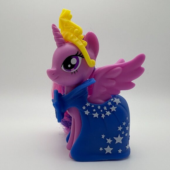 My Little Pony (MLP) Twilight Sparkle G4 Brushable w/ Blue Cape 2016(SKU: 368TO) - Picture 1 of 10